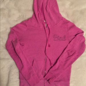 PINK Full Zip Sweater