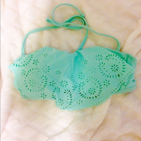 Mint green bikini top - Picture 1 of 2