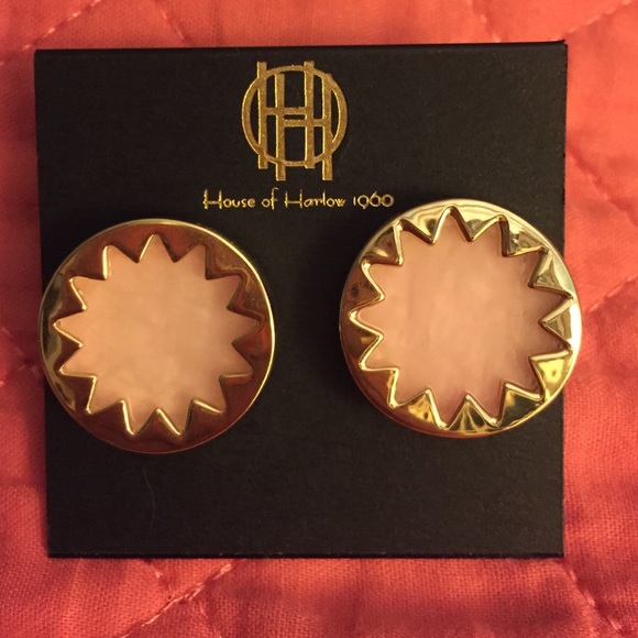 House of Harlow Sunburst earrings