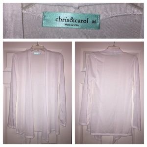 Chris&Carol White Cardigan