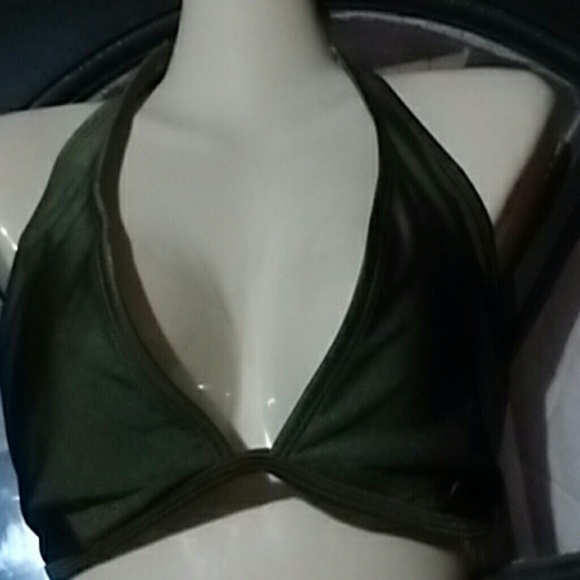 Green bikini top - Picture 2 of 2