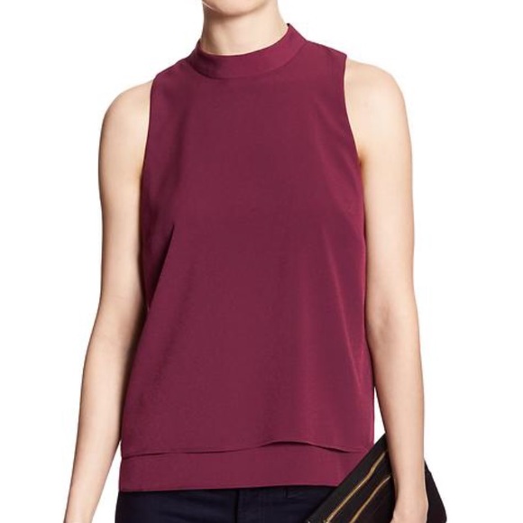 Banana republic high neck tank