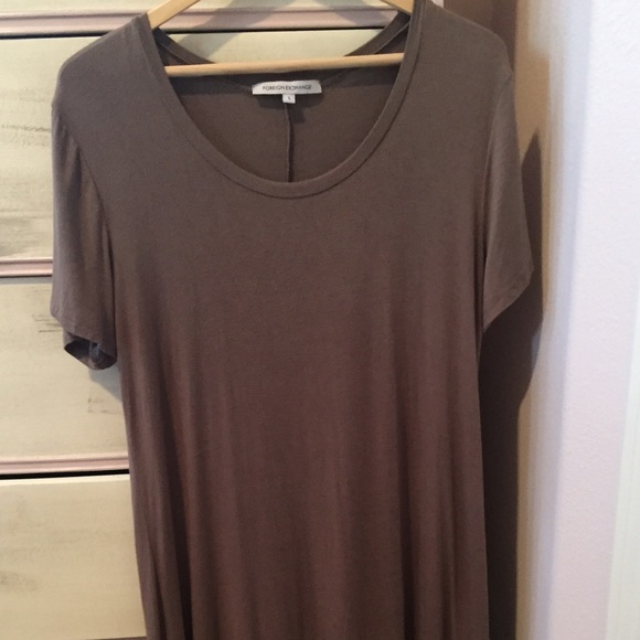 T-shirt dress.