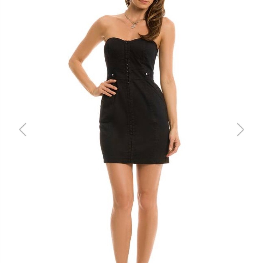 Sexy Guess mini black dress
