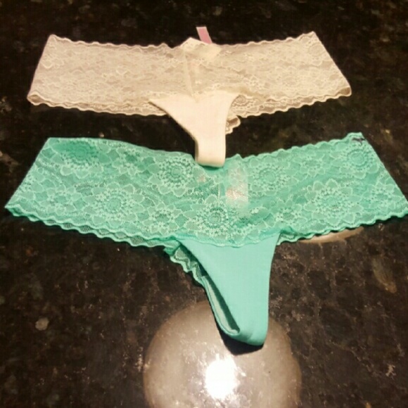 VICTORIA'S SECRET PINK THONGS S/S
