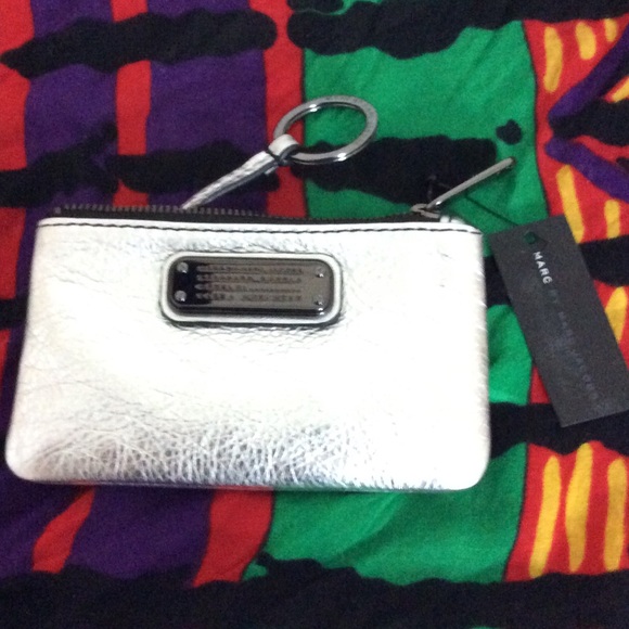 Marc by Marc Jacobs Silver Coin Purse BNWT