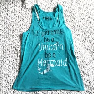 Unicorn and mermaid tank top!