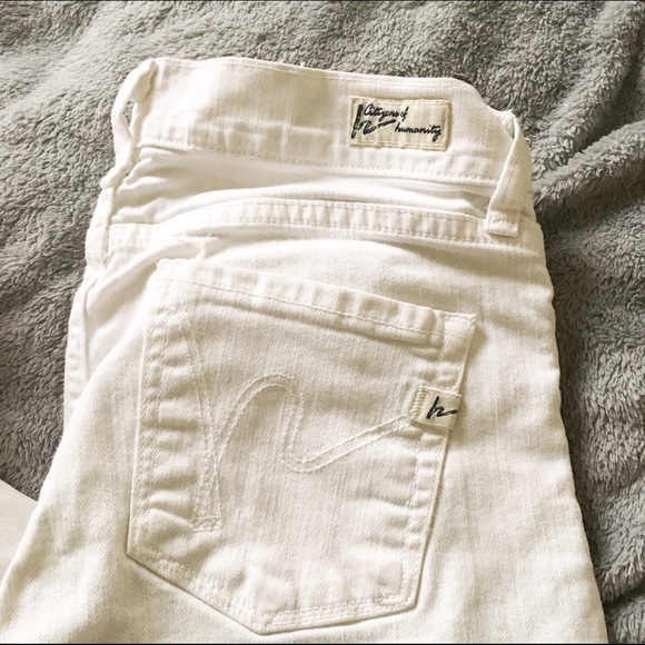 CITIZENS OF HUMANITY// white bootcut - Picture 2 of 3