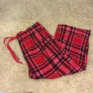 Red Plaid PJ Bottoms