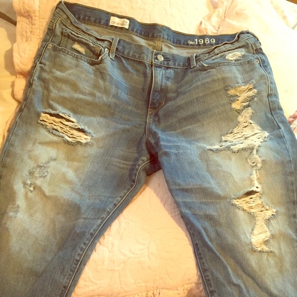 Ripped Denim Jeans