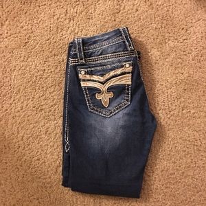 Rock Revival Capri Jeans