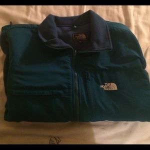Blue north face
