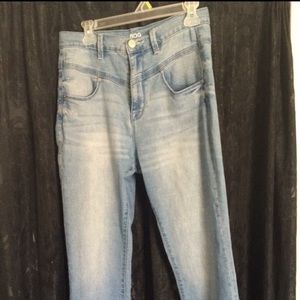 UO high waisted skinny jeans