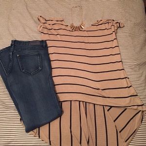 High low short sleeved shirt! SOLD ❤️🙂