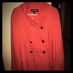 Used Coral Dress Coat size large