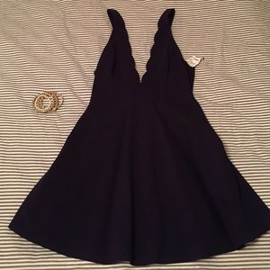 Navy blue AKIRA dress !