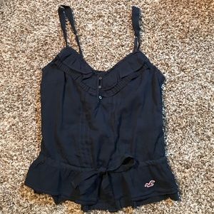 Navy hollister tank top