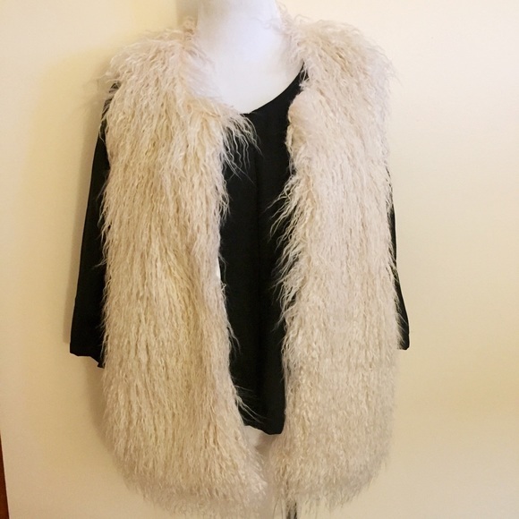 🎉HP 12/12🎉 NWOT Furry Vest - Picture 3 of 3
