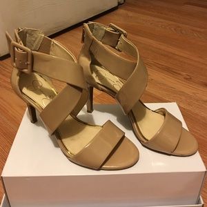 Jessica Simpson Patent Leather Pumps.