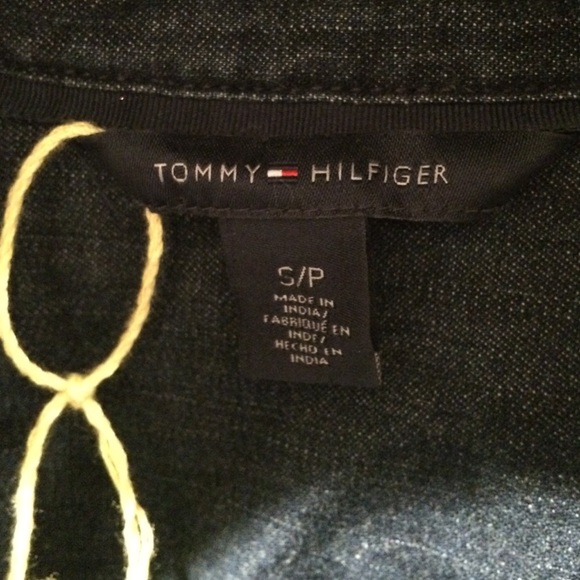 Tommy Hilfiger Jeans Shirtdress with waist tie - Picture 2 of 4