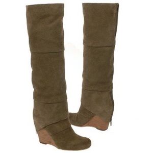 Fergie Fallen Suede Boots
