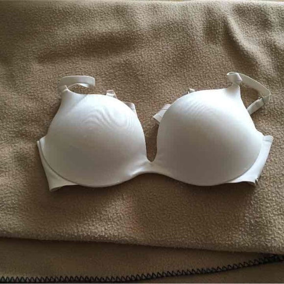 H&M white 34 A bra