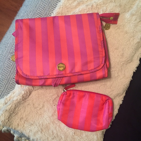 Toiletry bag with cosmetics case