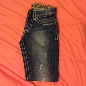 Express Men's Destroyed Jean