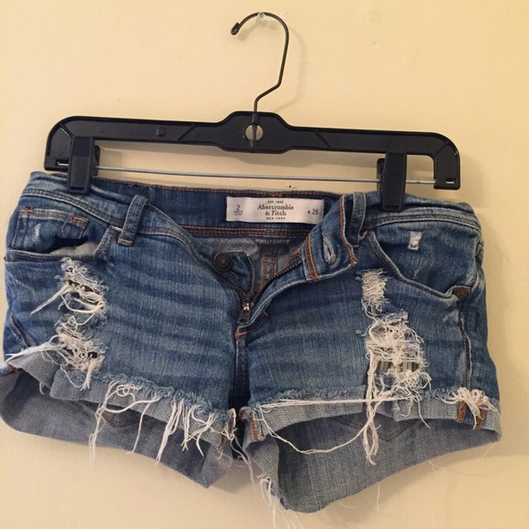 Abercrombie jean shorts