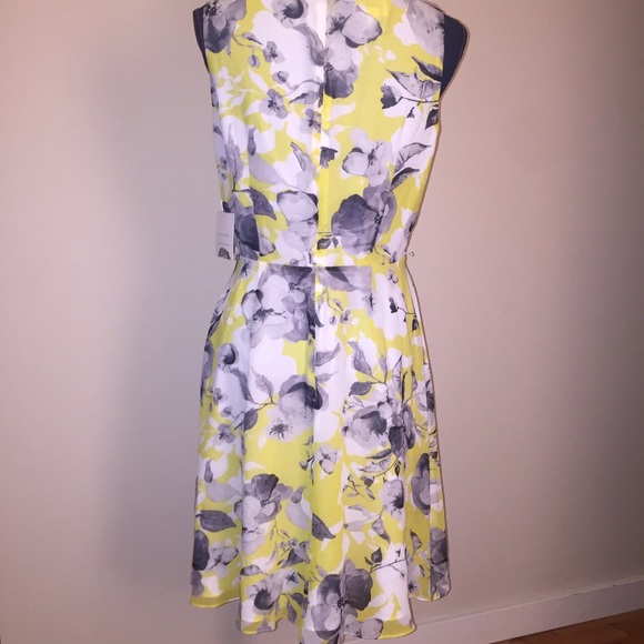 NWT Spring Deep V Dress - Picture 3 of 3