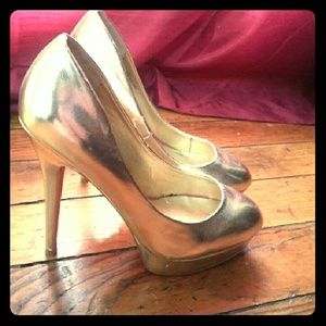 Gold Heels