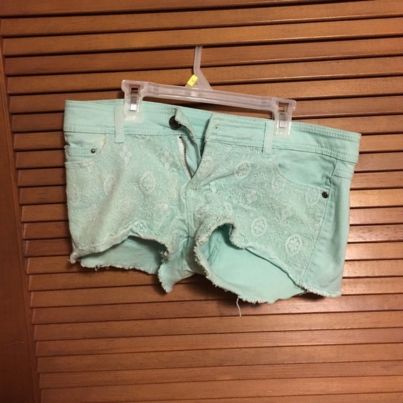 Lace shorts!