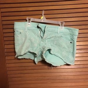 Lace shorts!