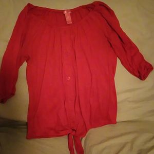 Pullover style blouse