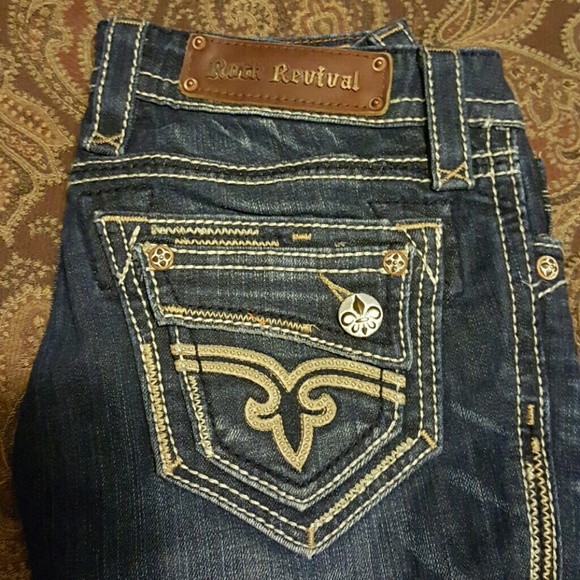 Rock Revival Boot cut Jeans (Jewel)