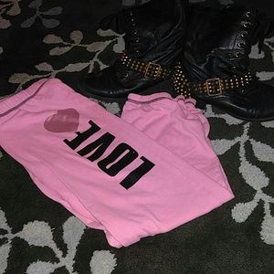 SALE! Cute love sweatpants!