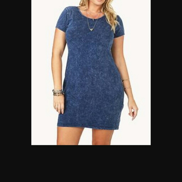 Dresses & Skirts - ACID WASH DRESS
