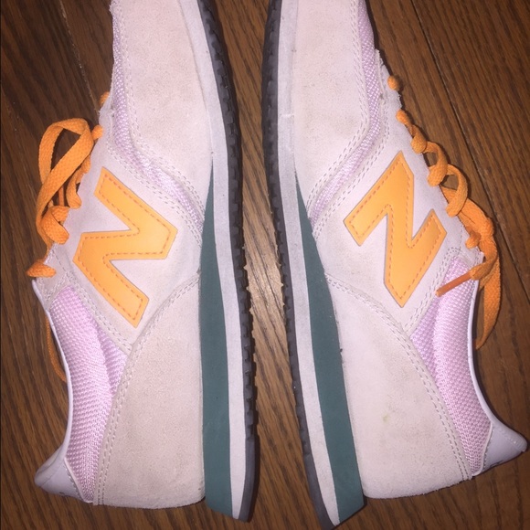 New Balance pink orange green JCREW collaboration