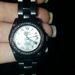 Invicta Women's Petite Watch Diamond's around face