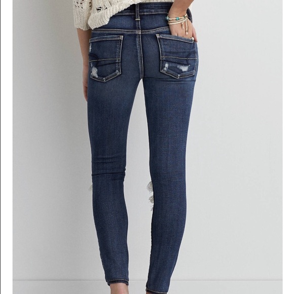 AE Distressed Jeggings - Picture 2 of 3