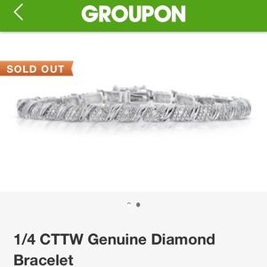 🚫SOLD🚫 1/4 cttw Diamond bracelet