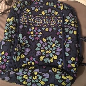 Vera Bradley laptop backpack retired print