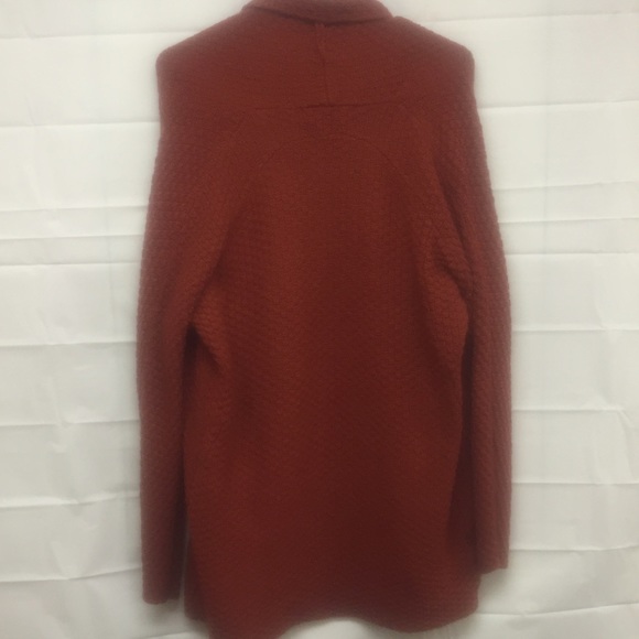 Forever 21 Oversized Maroon Knit Cardigan Sweater - Picture 2 of 4