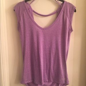 Lorna Jane Open back short sleeve top, XS!