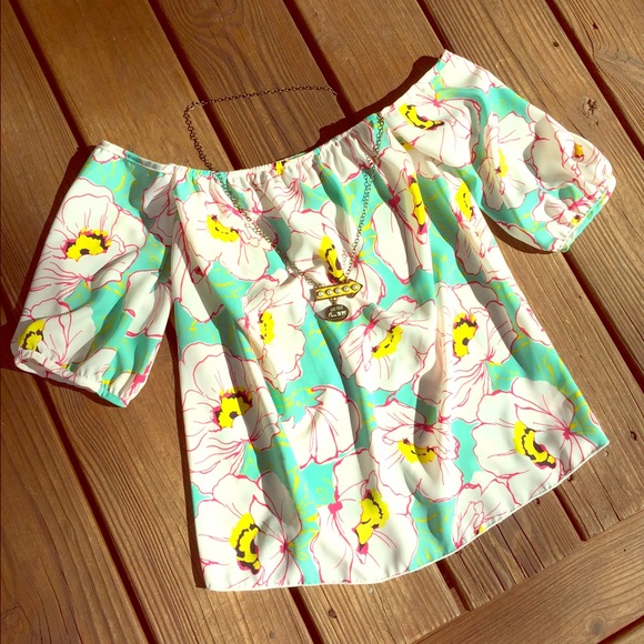 Off the shoulder top