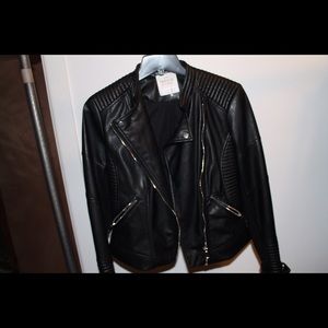Zara Moto leather jacket