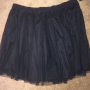 Black Lauren Conrad tutu tulle skirt