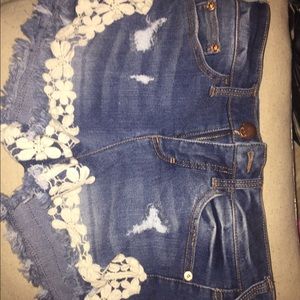 Jean shorts