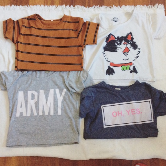 ‼️SOLD‼️💯🆒Cute Shirt Bundle