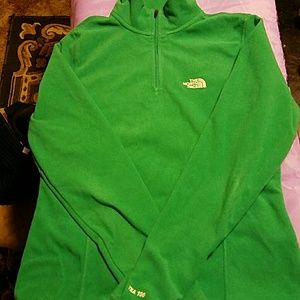 North face tka 100 1/4 zip fleece